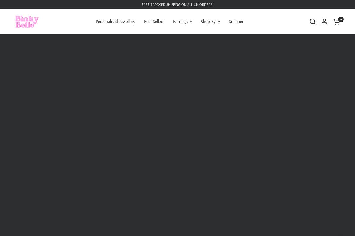 Binkybelle homepage screenshot