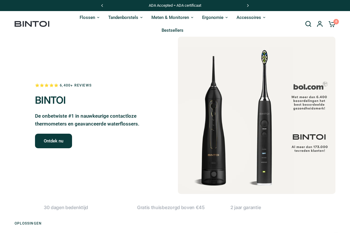 Bintoi homepage screenshot