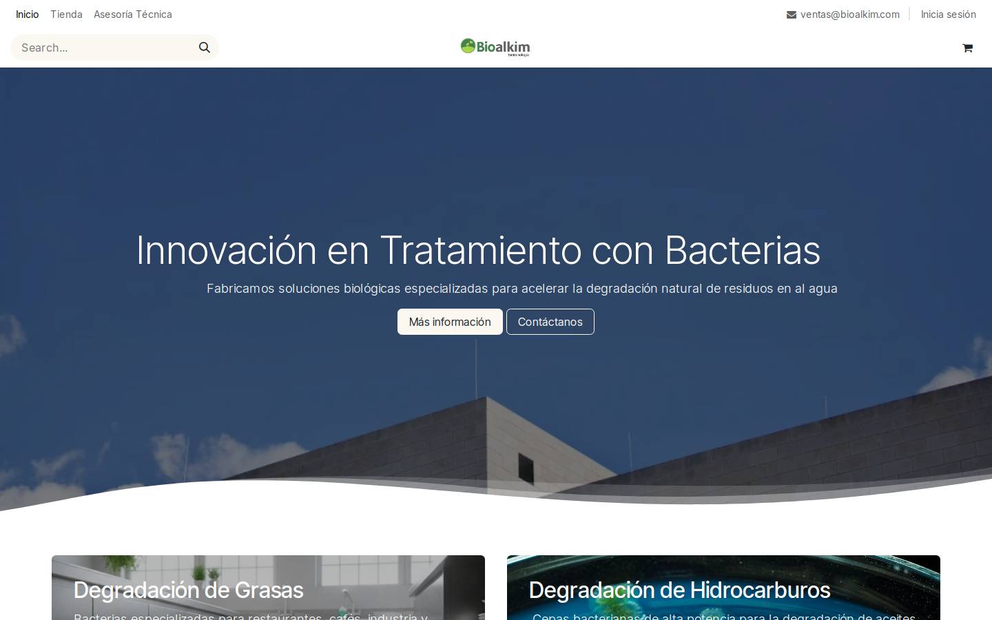 bioalkim.com homepage screenshot