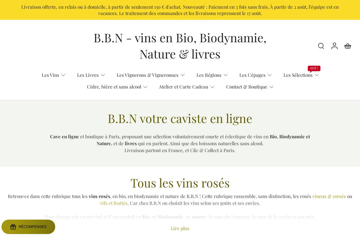 biobiodynamienature.com homepage screenshot