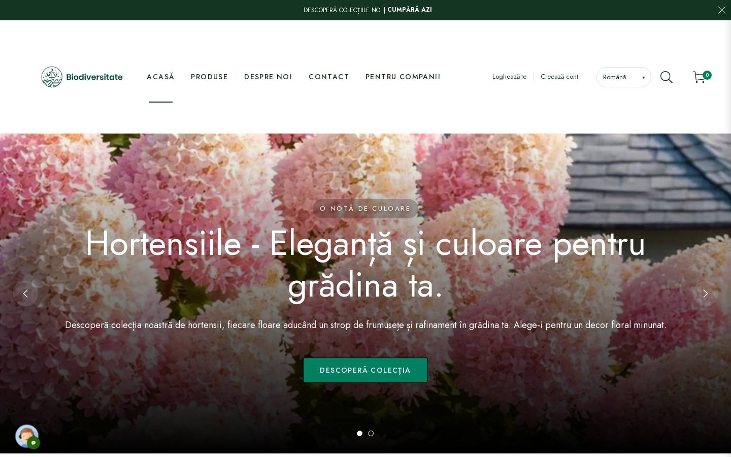 biodiversitate.com homepage screenshot