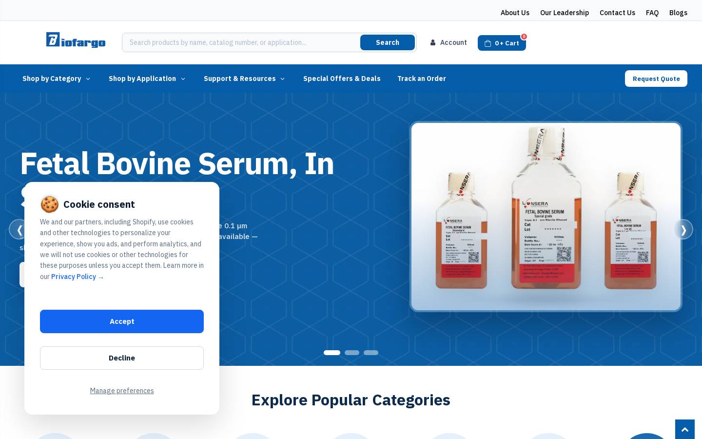 biofargo.com homepage screenshot