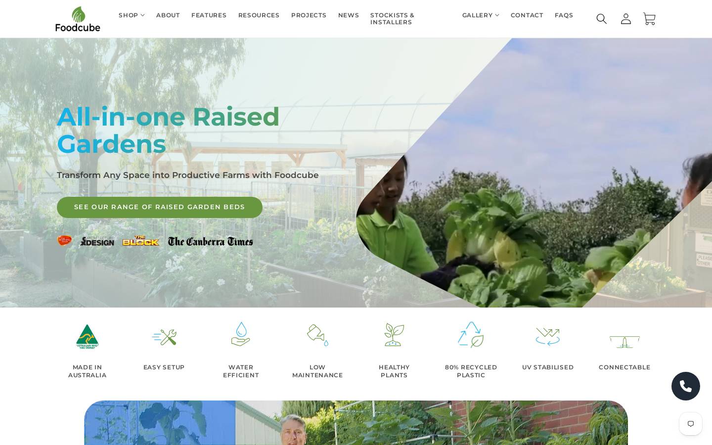 biofilta.com.au homepage screenshot