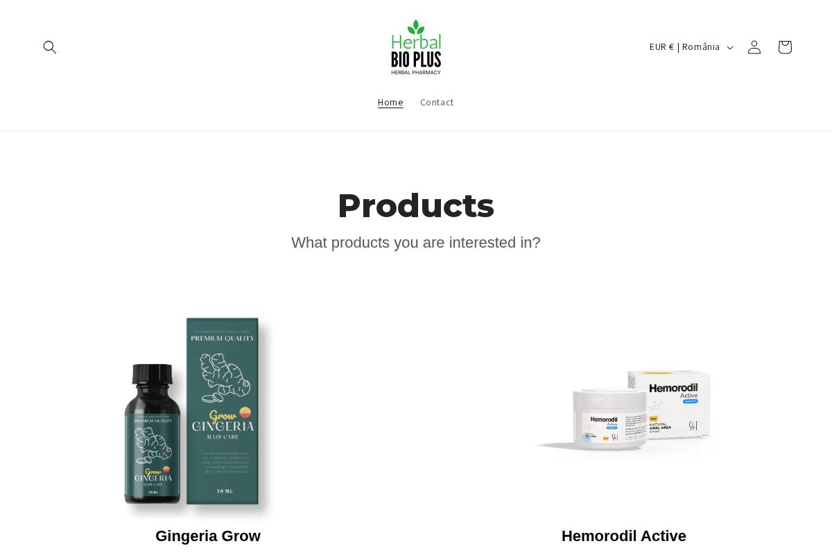 bioherbalplus.com homepage screenshot