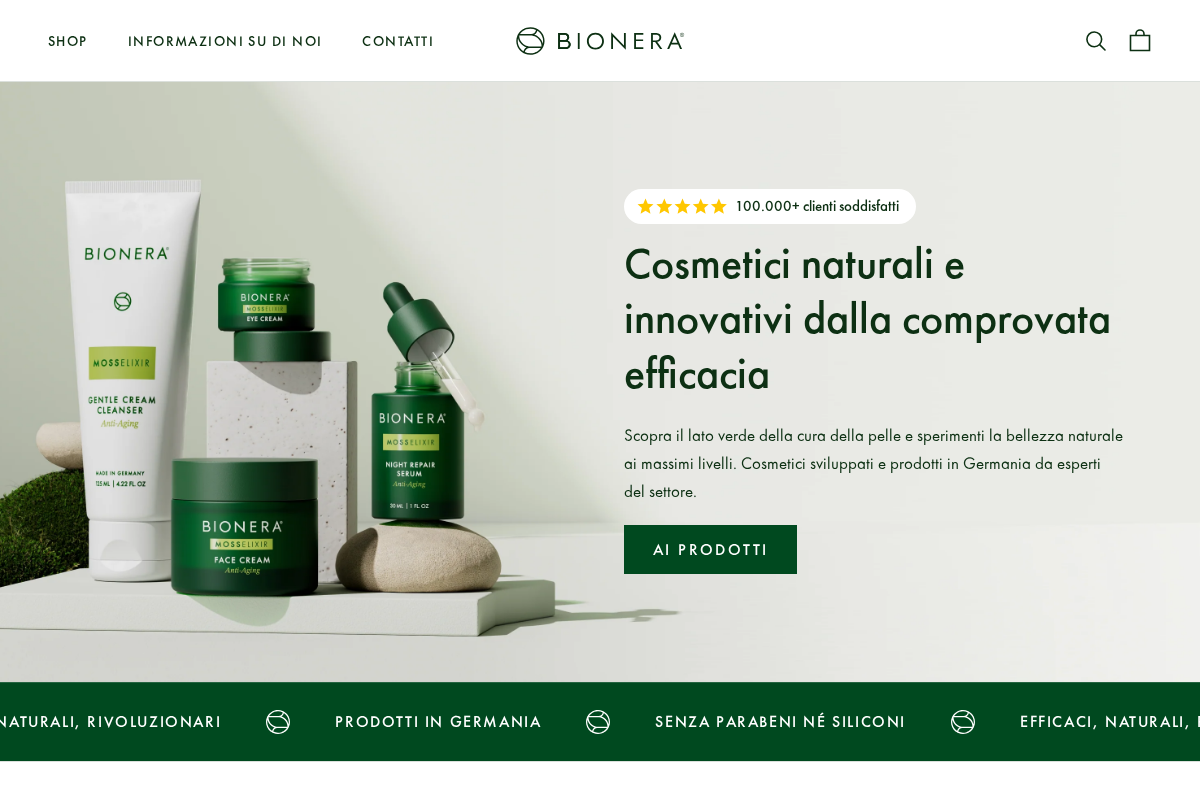 Naturida GmbH homepage screenshot