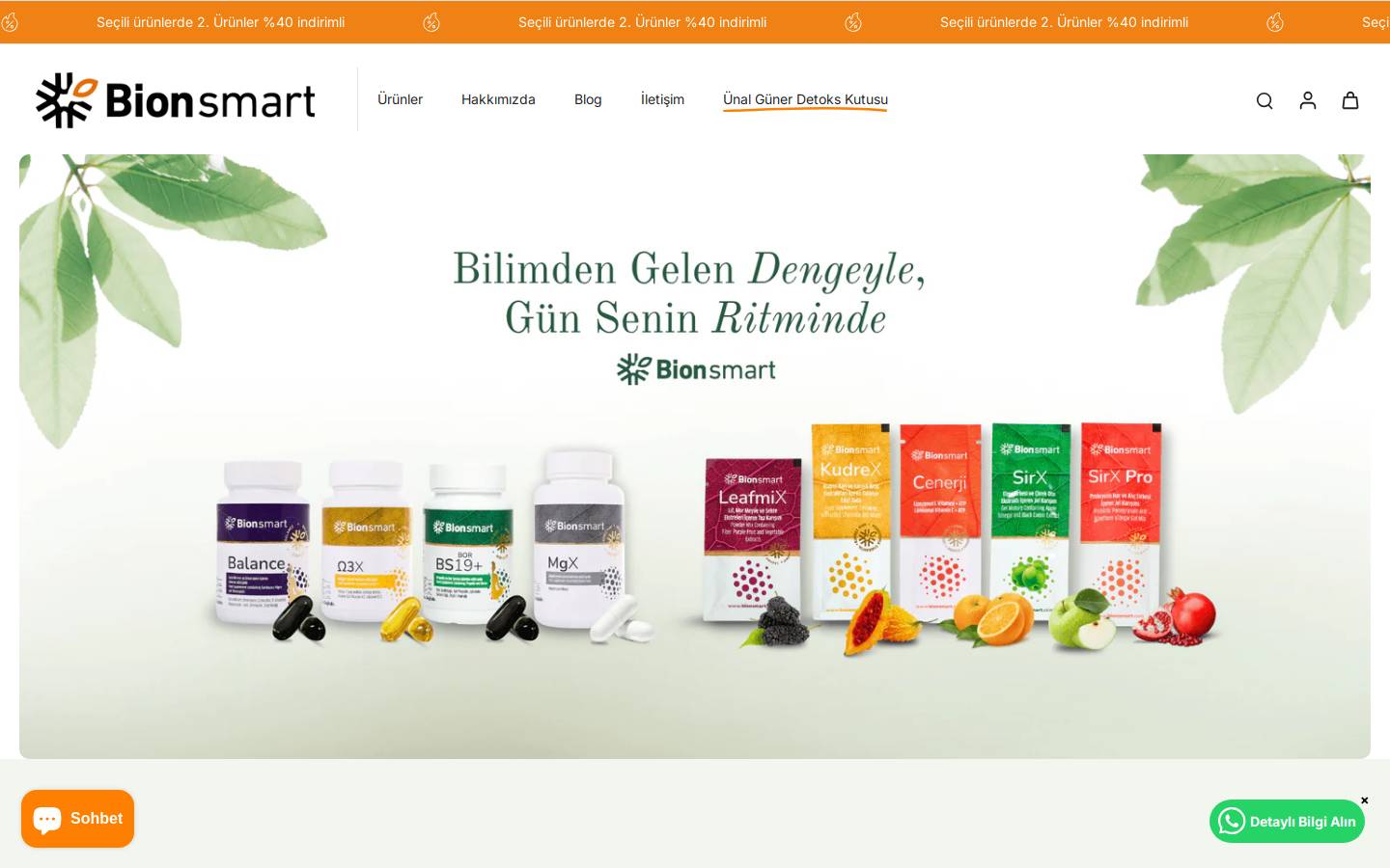 bionsmart.com homepage screenshot