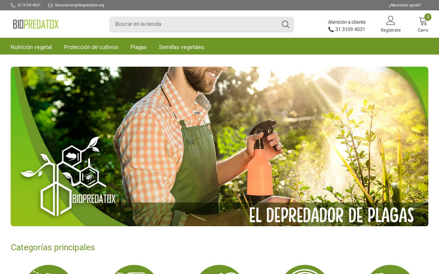 biopredatox.com homepage screenshot