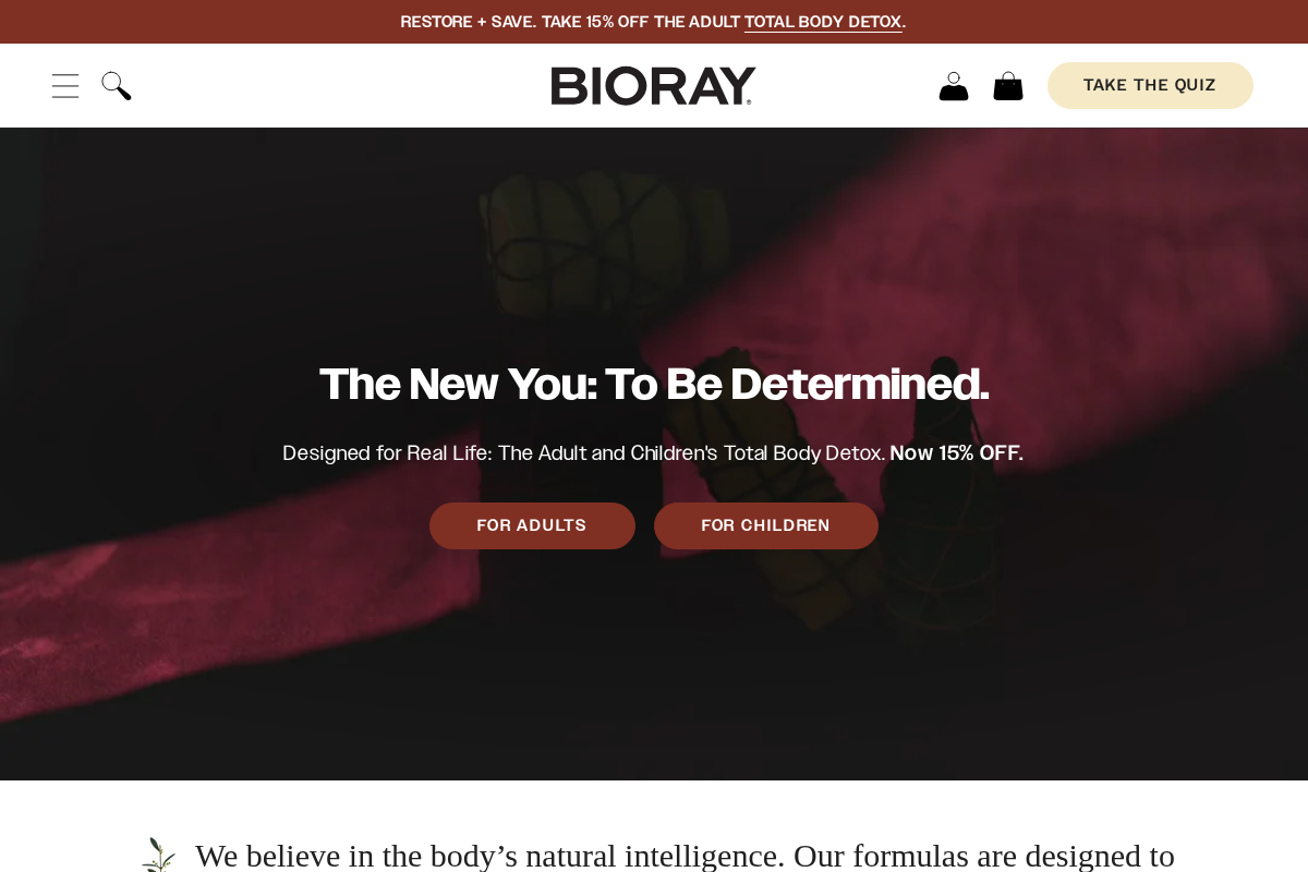 bioray.com homepage screenshot