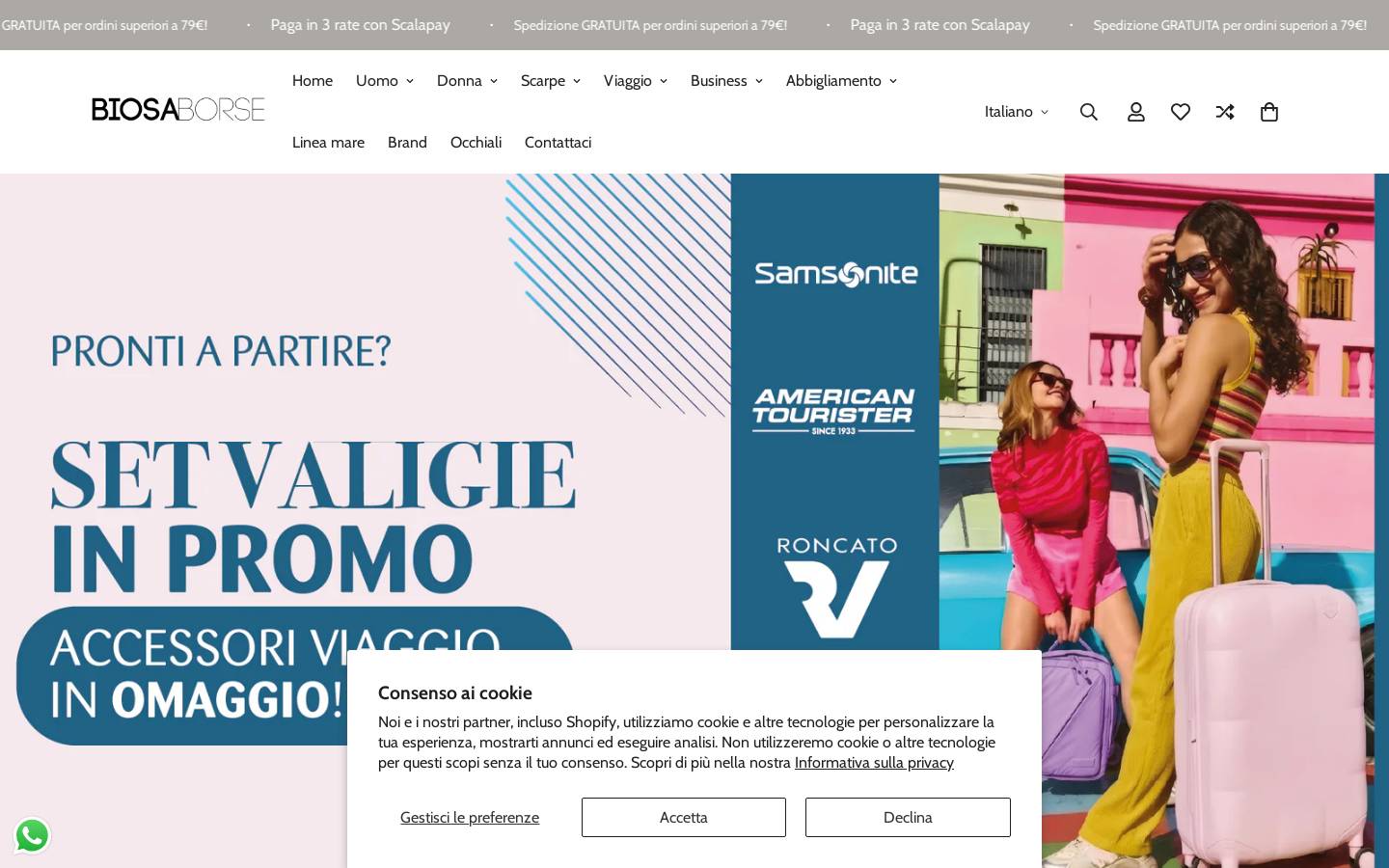 Biosaborse homepage screenshot