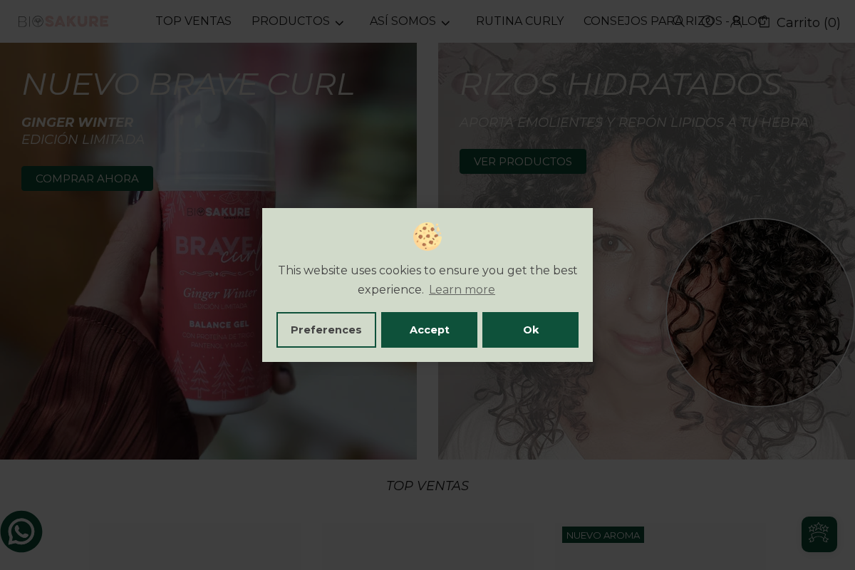 biosakure.com homepage screenshot
