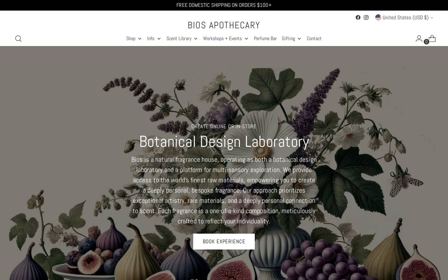 biosapothecary.com homepage screenshot