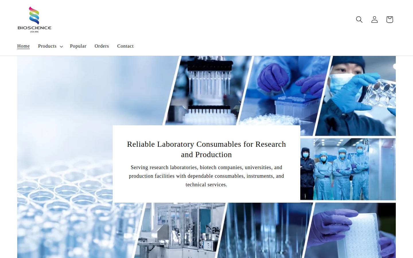 bioscience-usa.com homepage screenshot