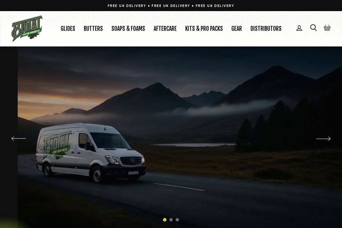 biotat.com homepage screenshot