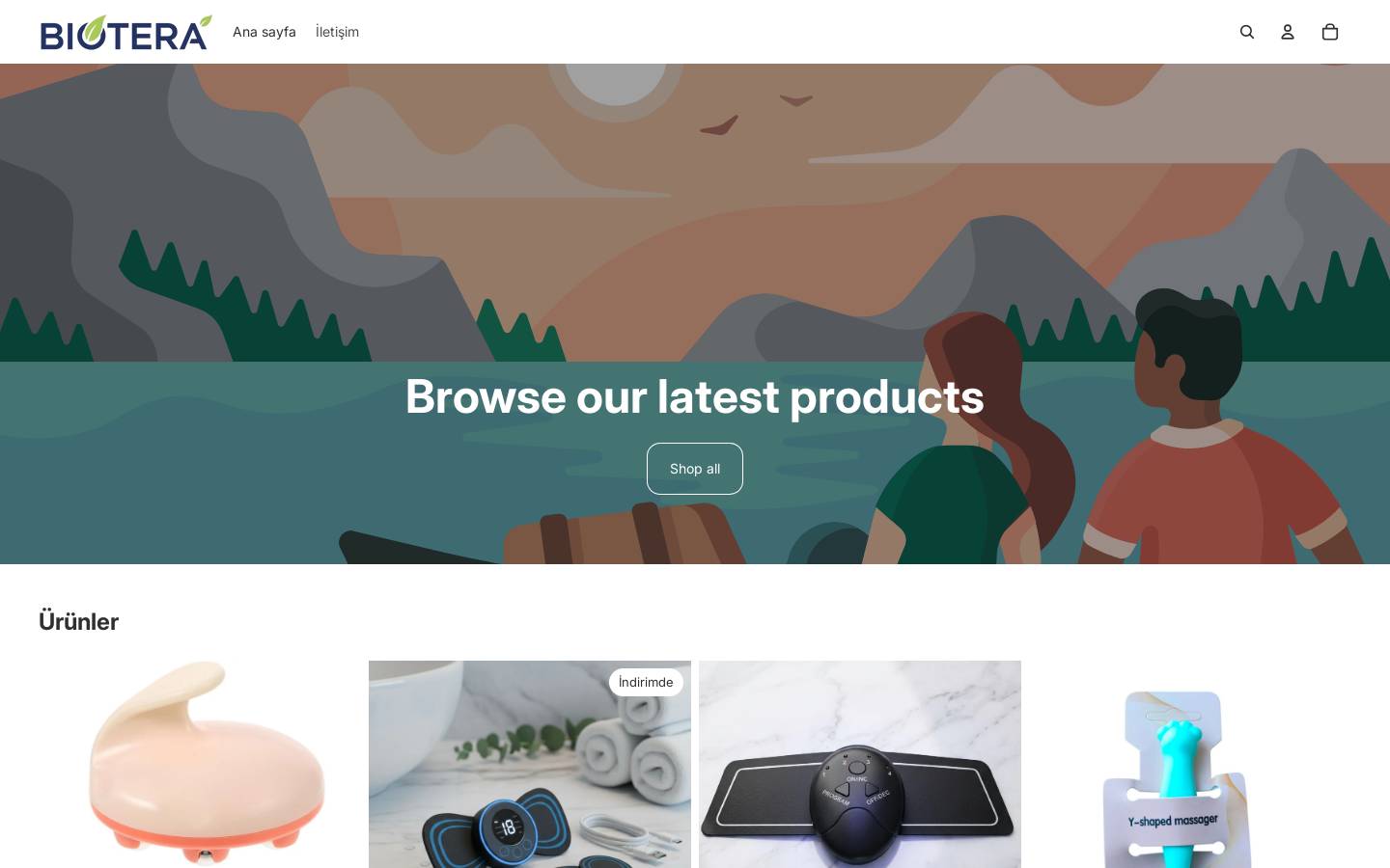 biotera.online homepage screenshot