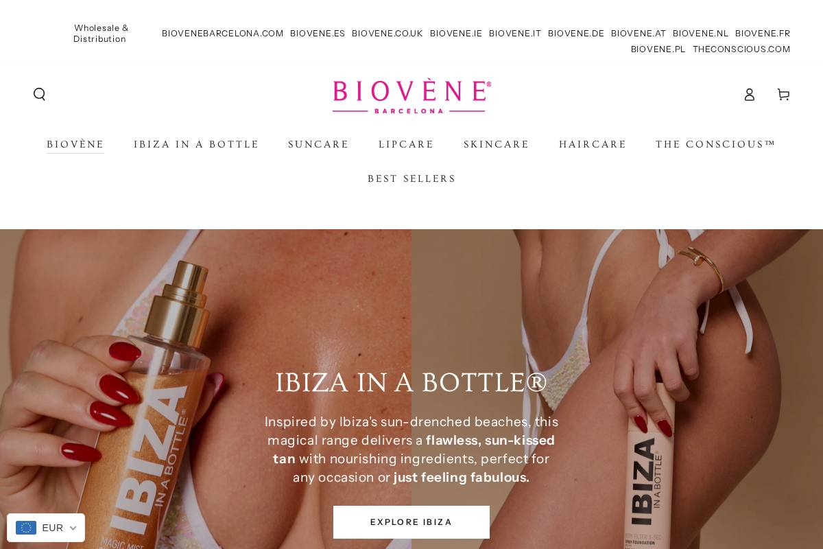 biovene.pl homepage screenshot