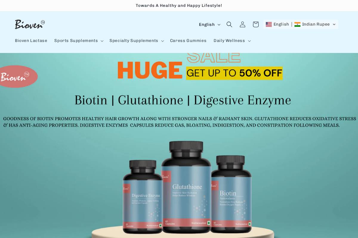 biovenonline.com homepage screenshot