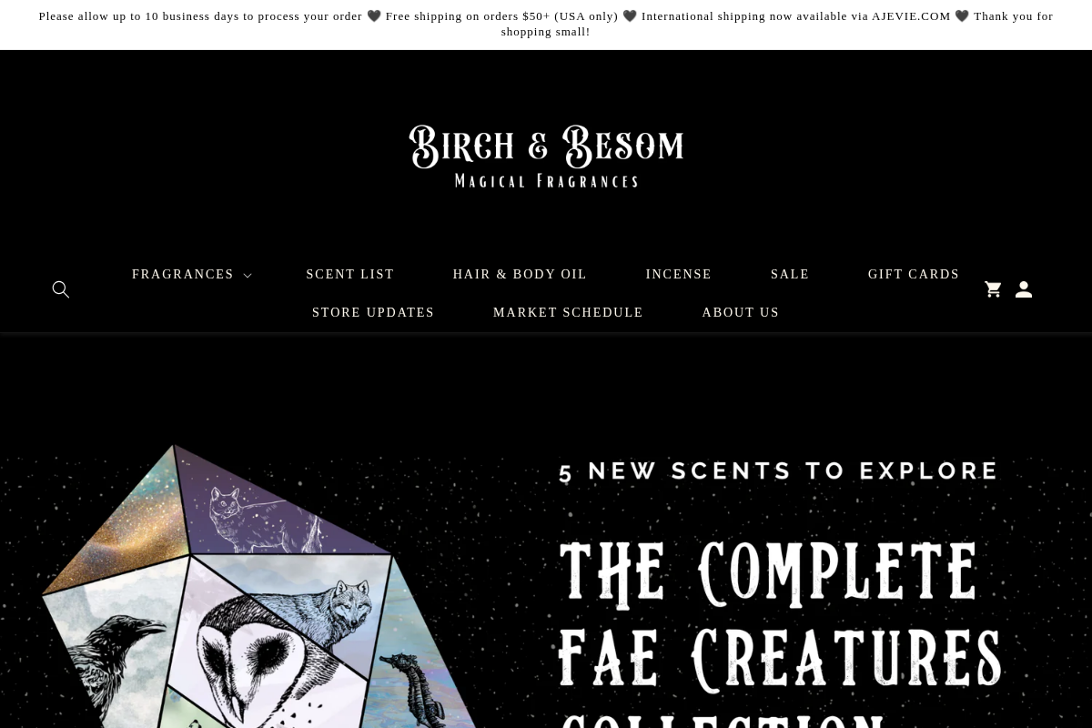 birchandbesom.com homepage screenshot