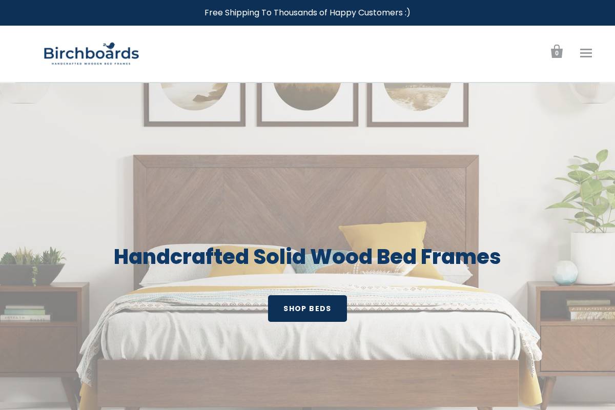 birchboards.co homepage screenshot