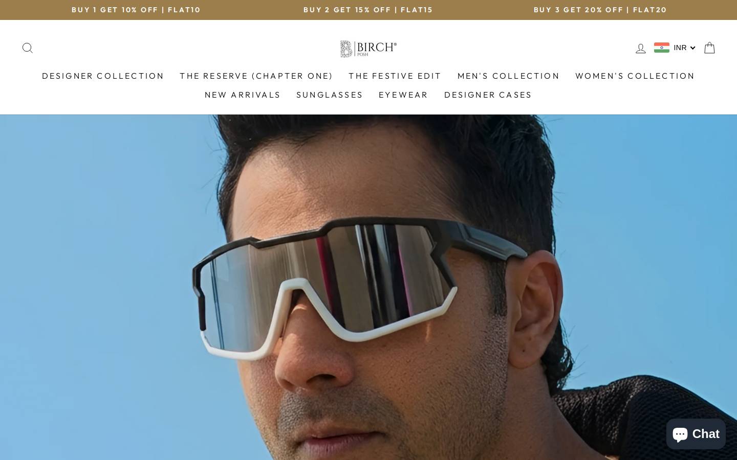 birchposh.com homepage screenshot