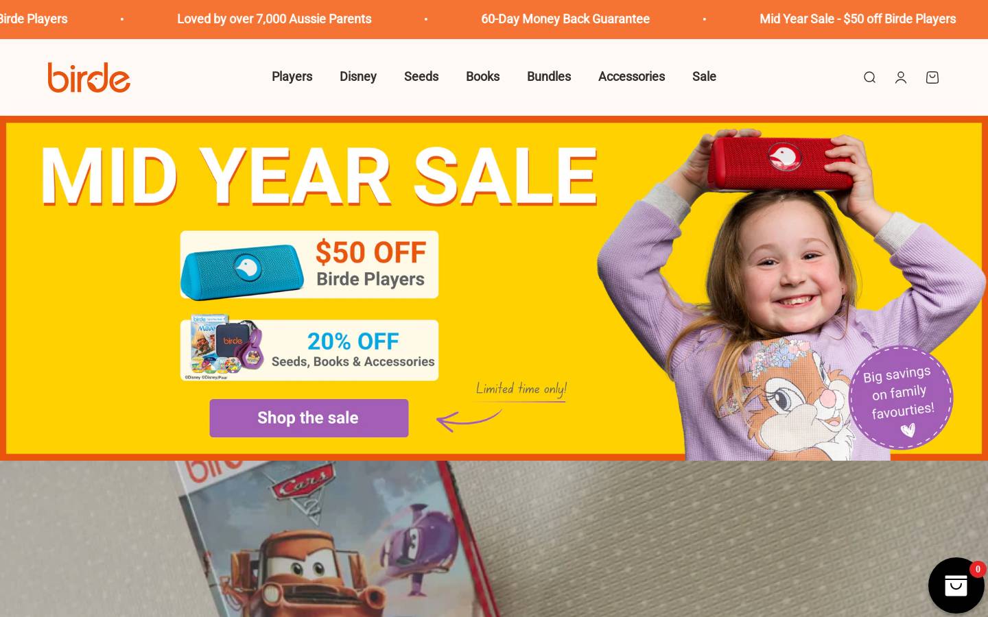 birde.co homepage screenshot