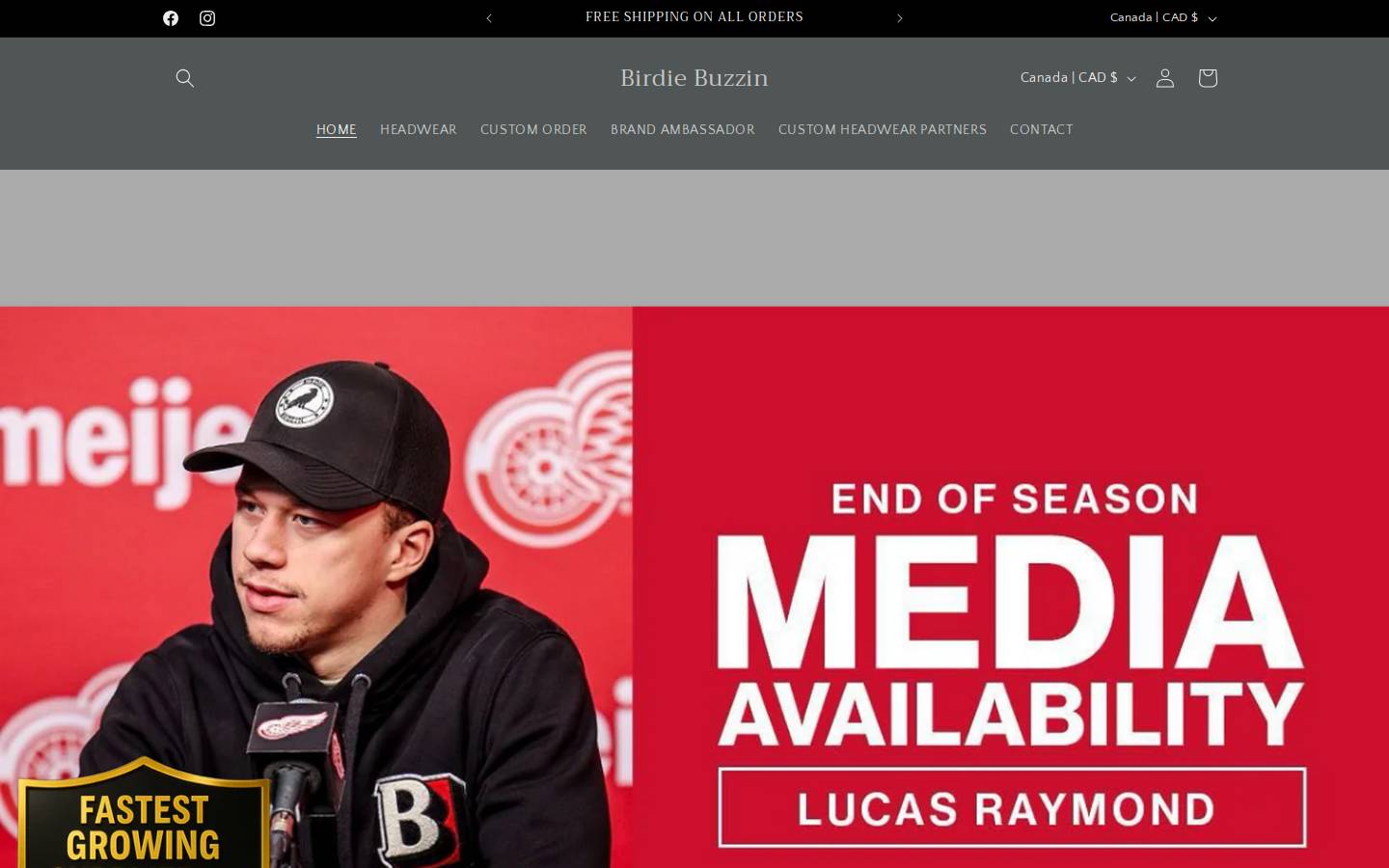 birdiebuzzin.com homepage screenshot