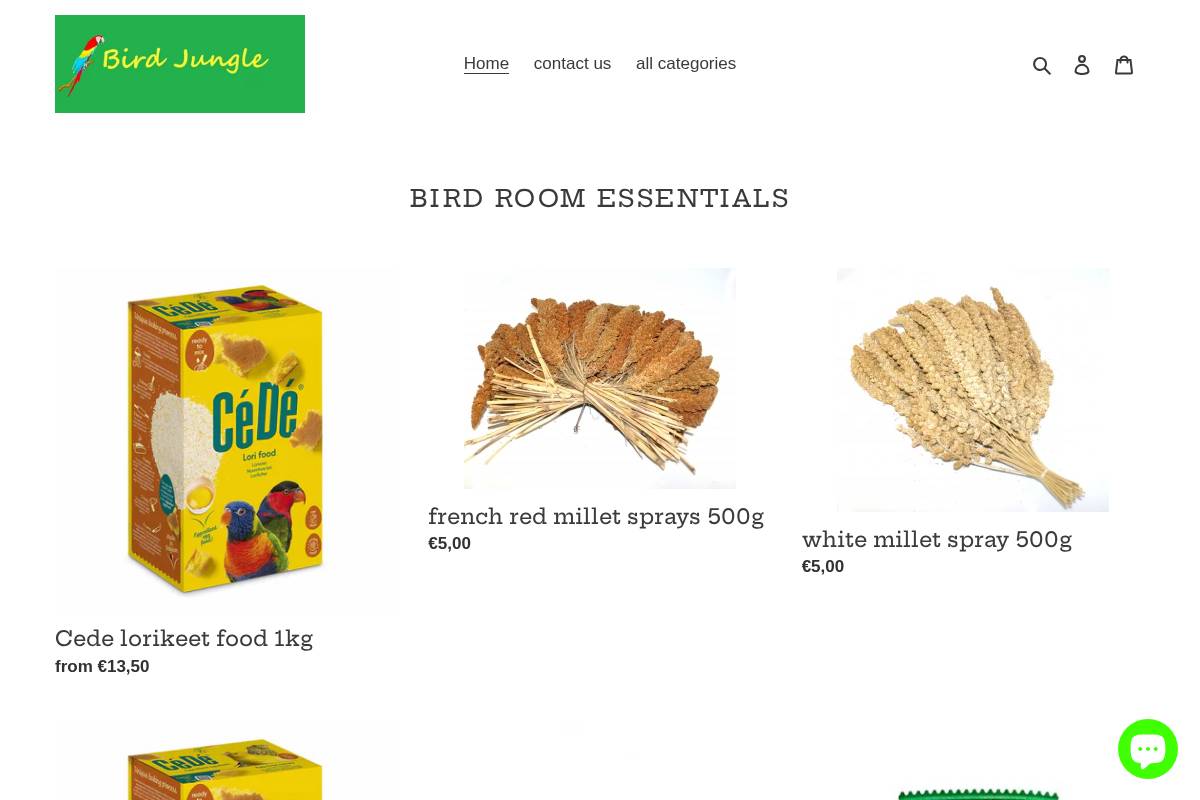 birdjungledublin.com homepage screenshot