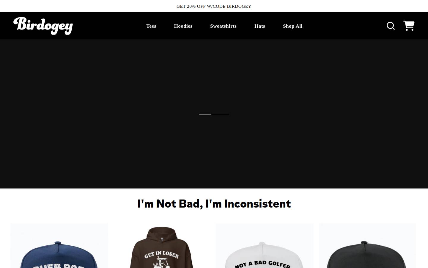 birdogey.com homepage screenshot