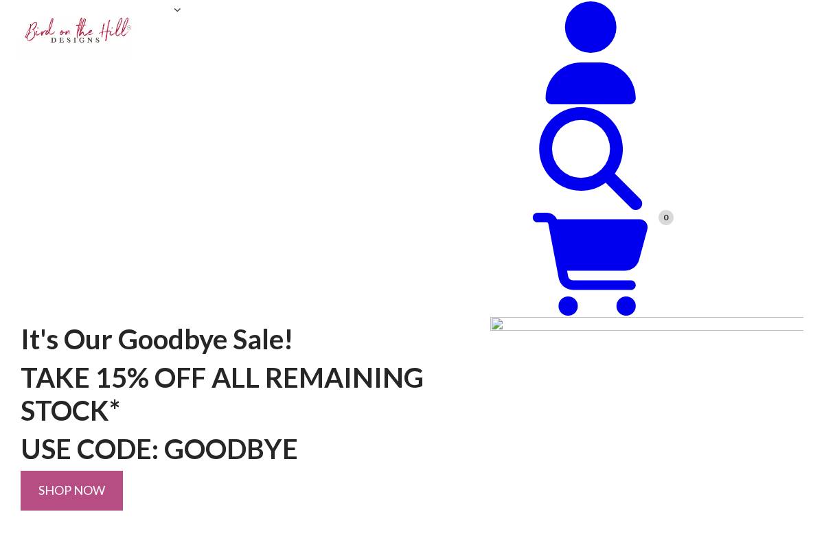 birdonthehill.com.au homepage screenshot