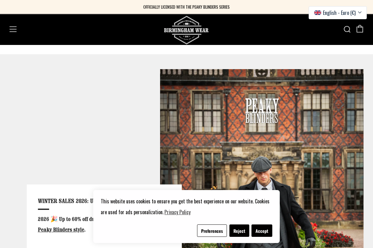 birminghamwear.com homepage screenshot