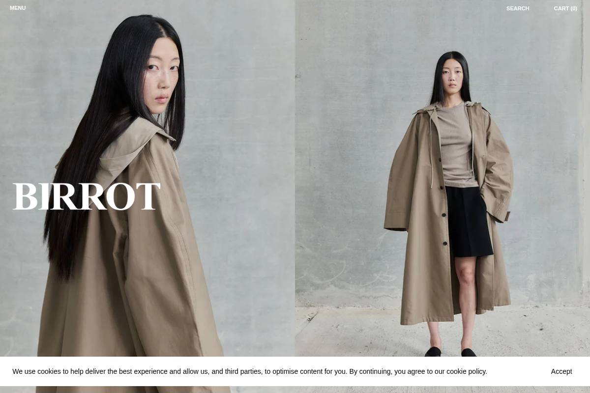 birrot.com homepage screenshot