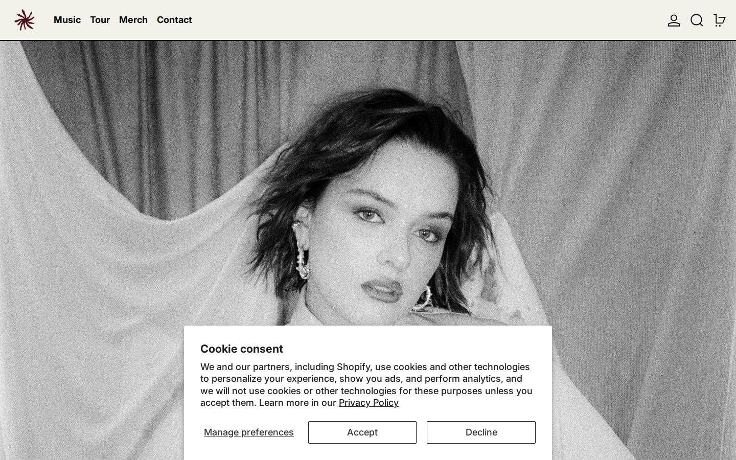 birthe.com homepage screenshot