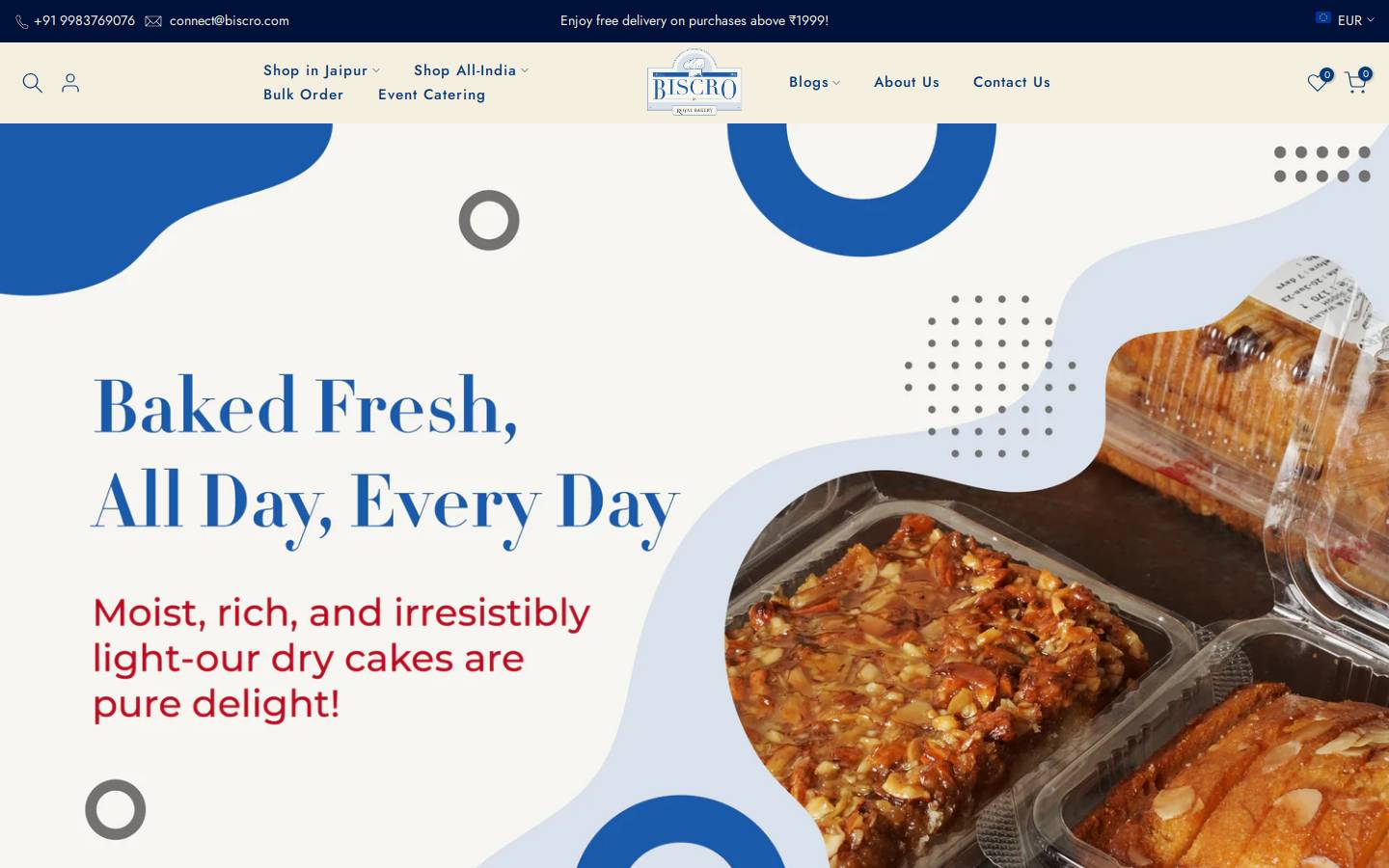 biscro.com homepage screenshot
