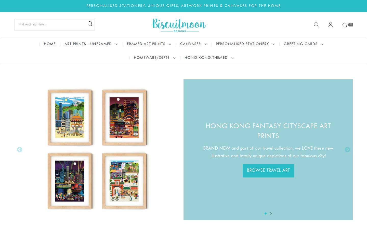 biscuitmoondesigns.com homepage screenshot