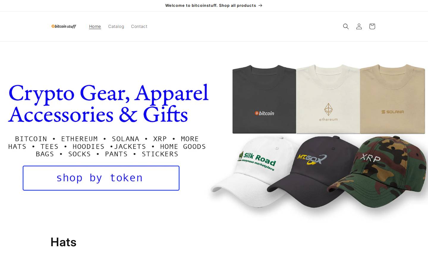 bitcoinstuff.com homepage screenshot