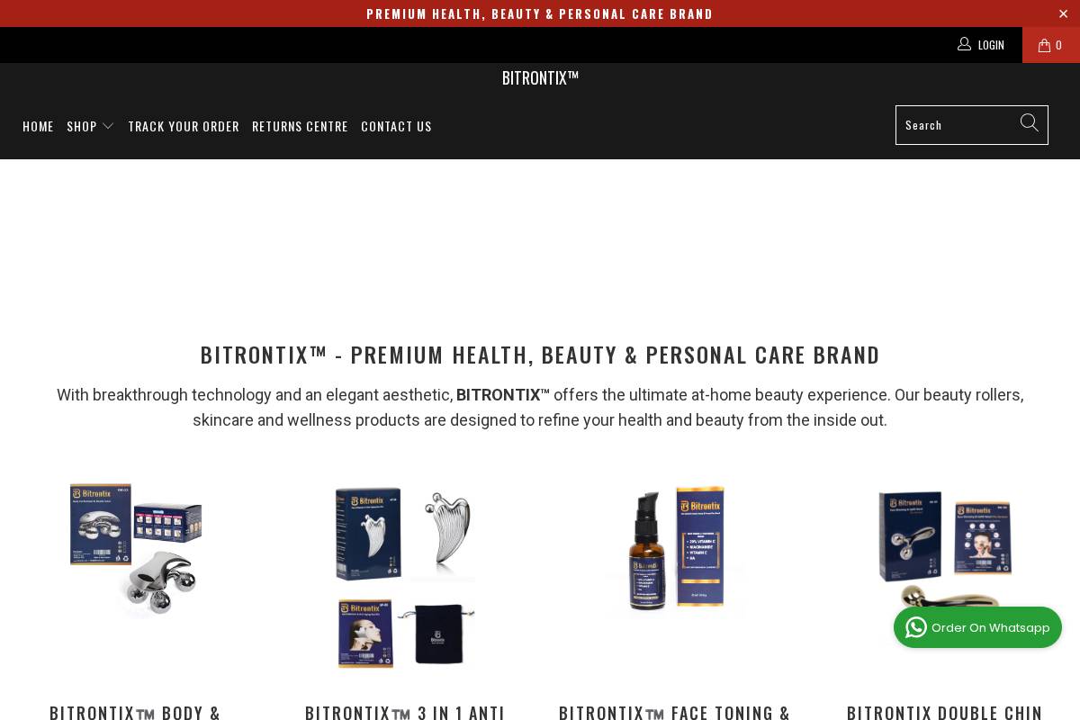 bitrontix.com homepage screenshot