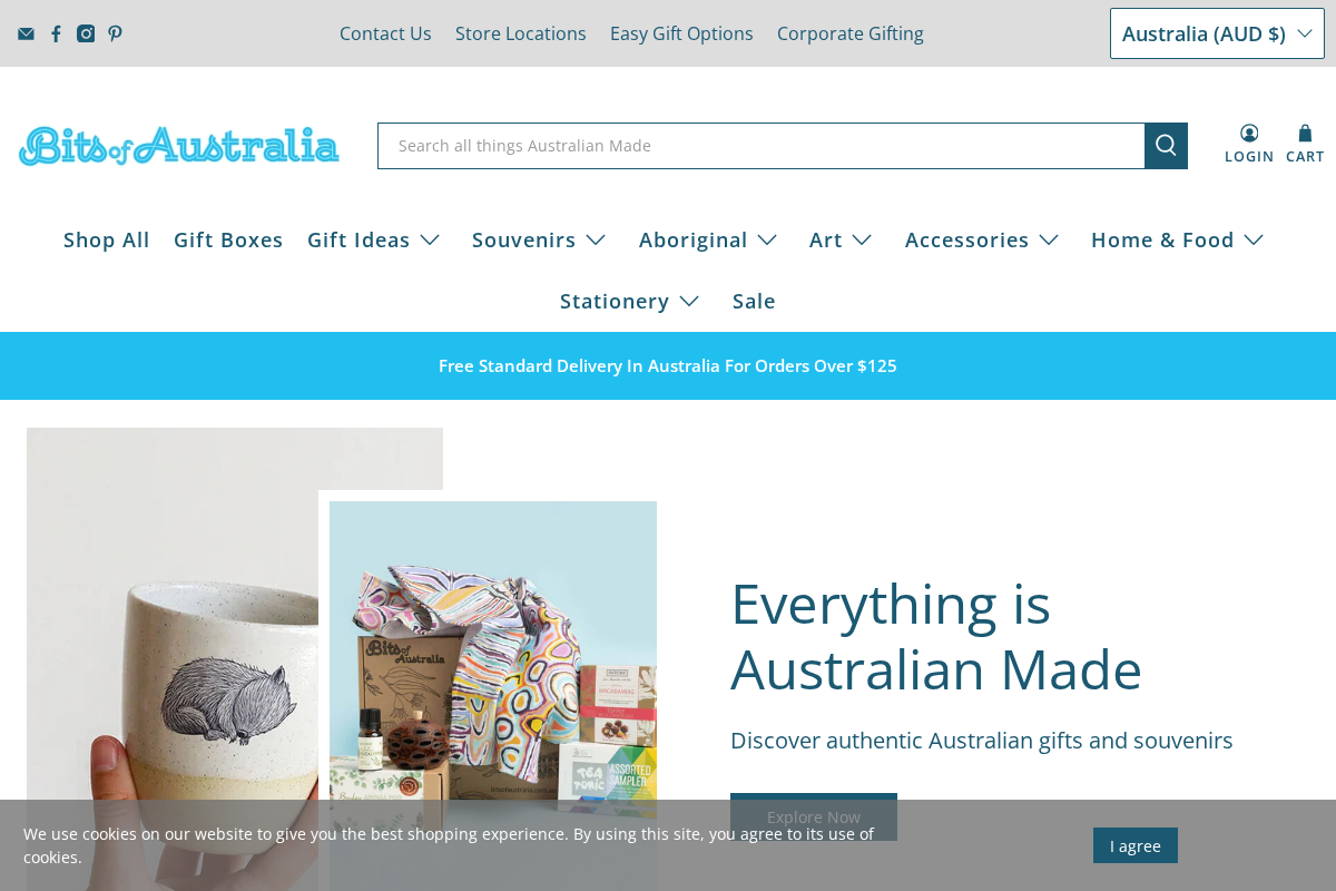bitsofaustralia.com.au homepage screenshot