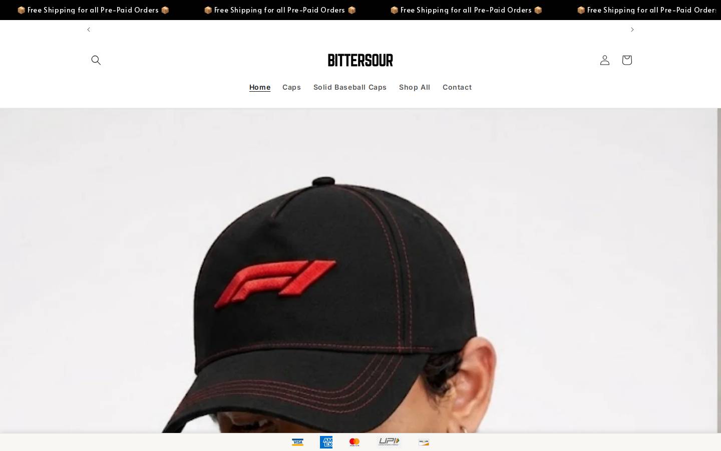 bittersour.com homepage screenshot
