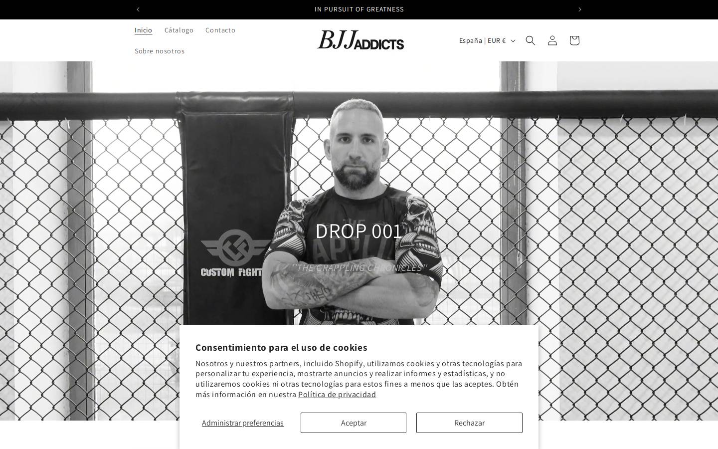 Bjjaddicts homepage screenshot