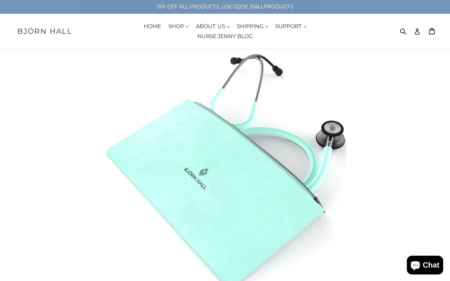 bjornhall.com homepage screenshot