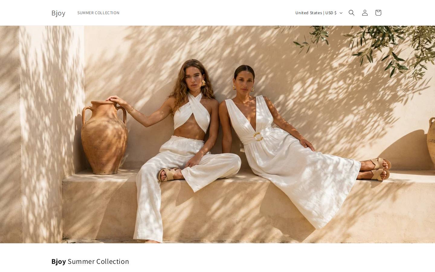 bjoyusa.com homepage screenshot