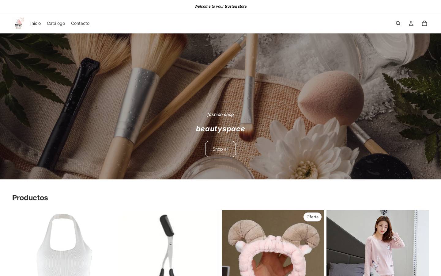 bjshop.store homepage screenshot