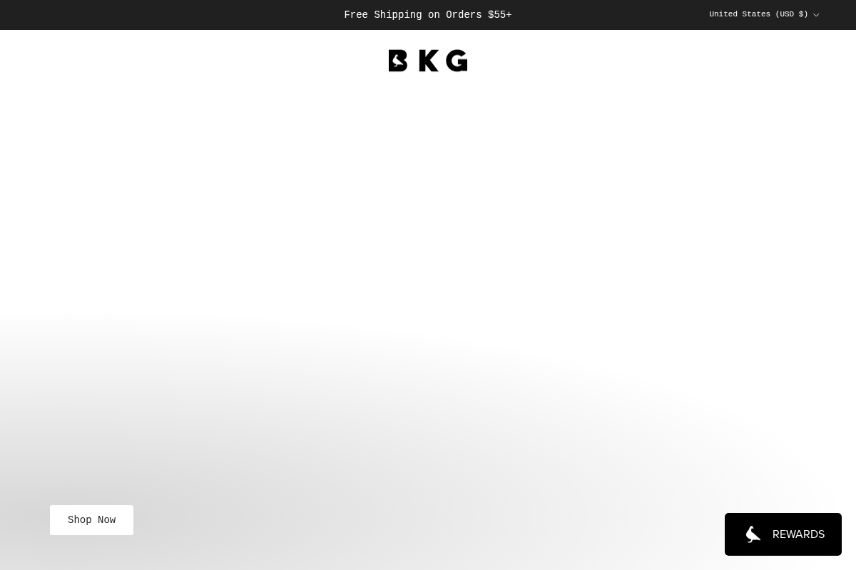 BKG Coffee Roasters homepage screenshot