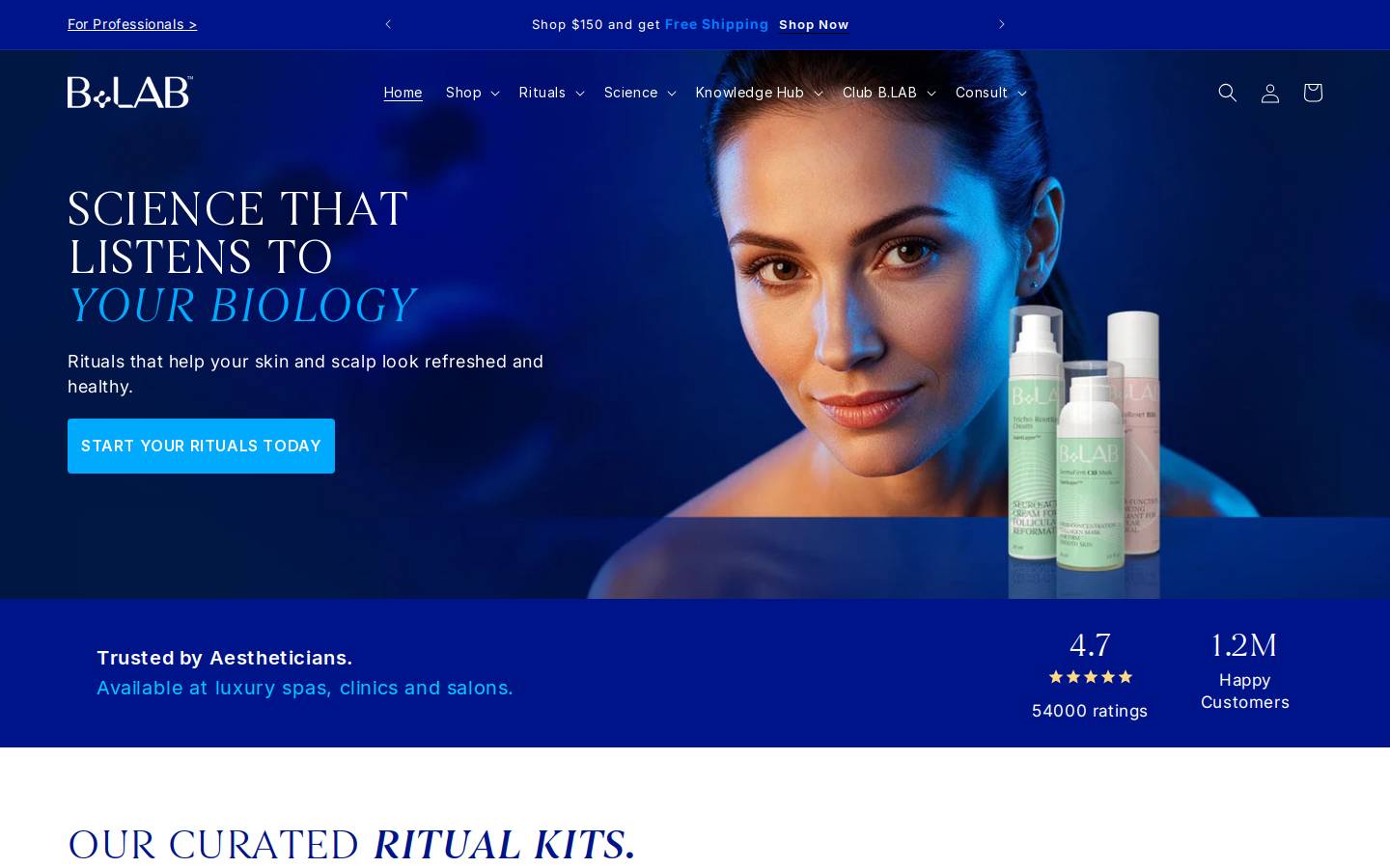 blabusa.com homepage screenshot