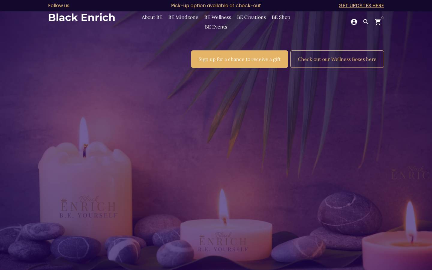black-enrich.ca homepage screenshot