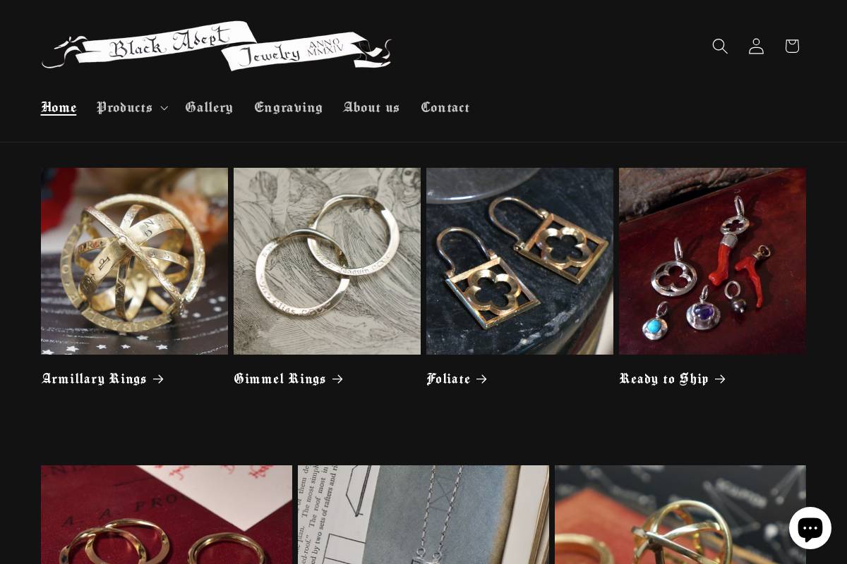 blackadept.com homepage screenshot