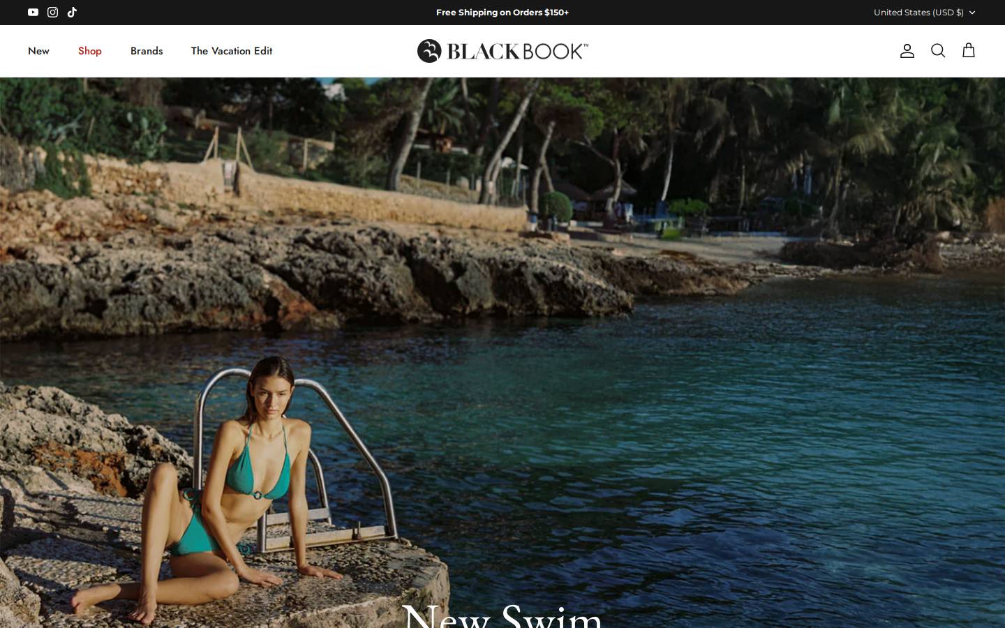 blackbookbikini.com homepage screenshot