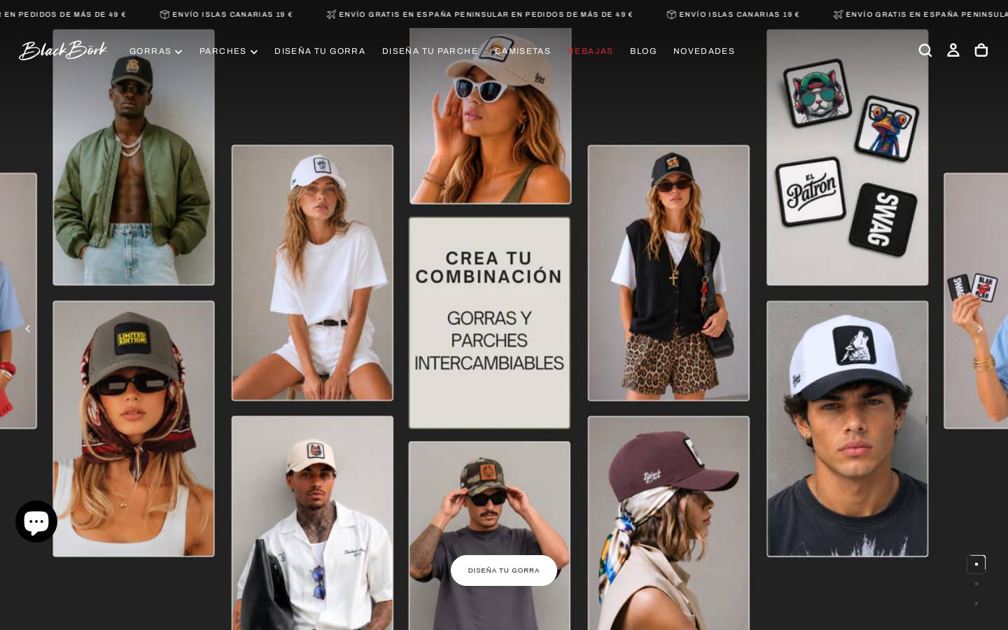 blackbork.es homepage screenshot