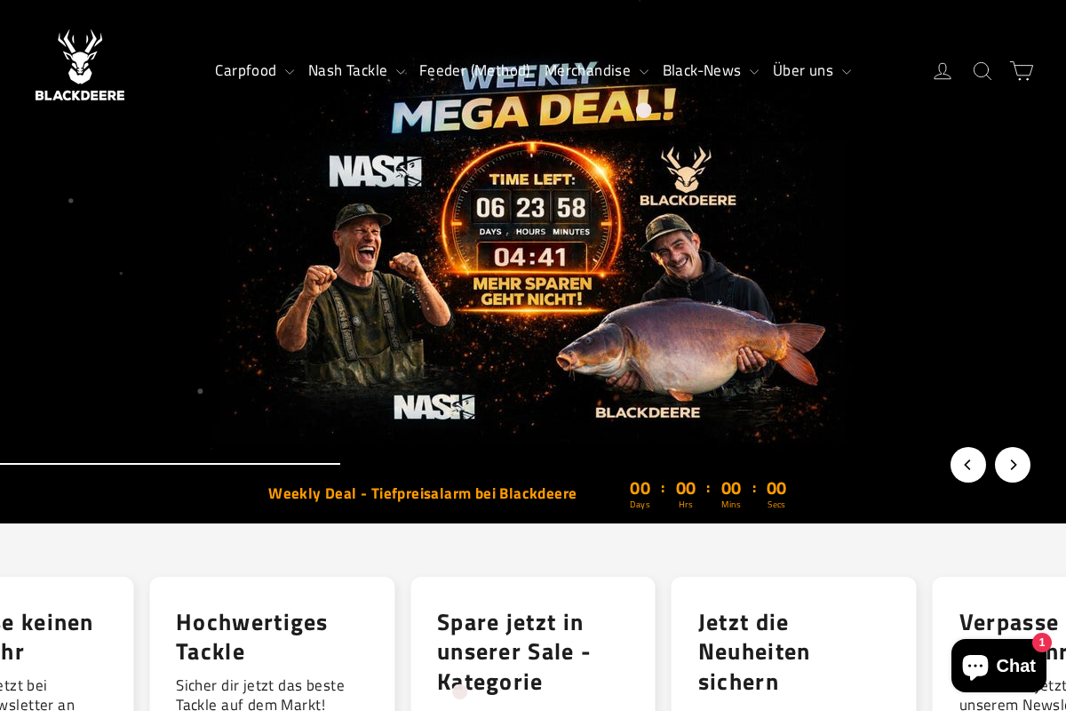 Blackdeere homepage screenshot