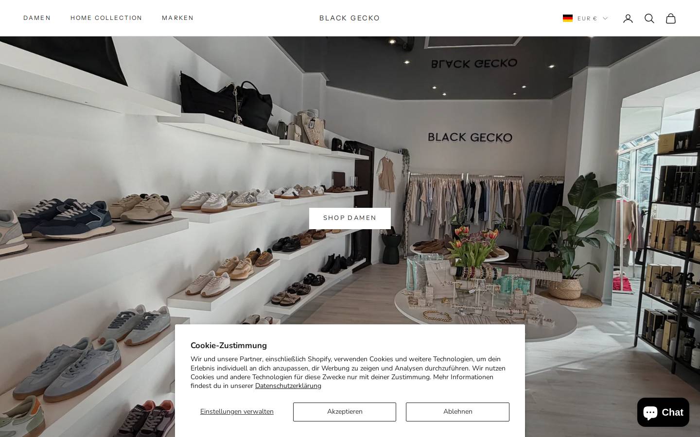 blackgecko.de homepage screenshot