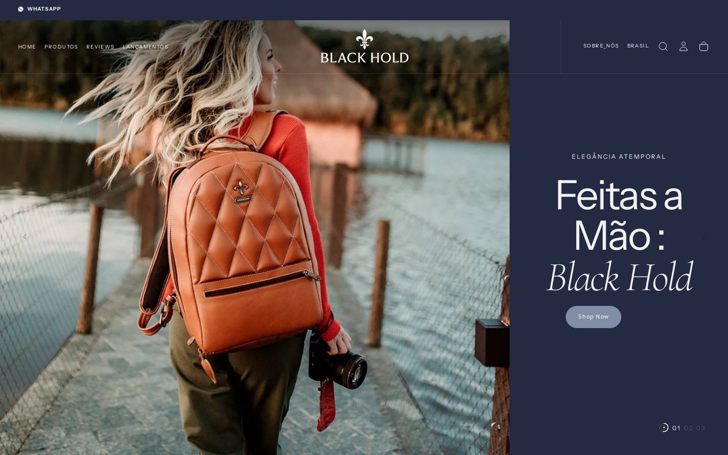 blackhold.com.br homepage screenshot